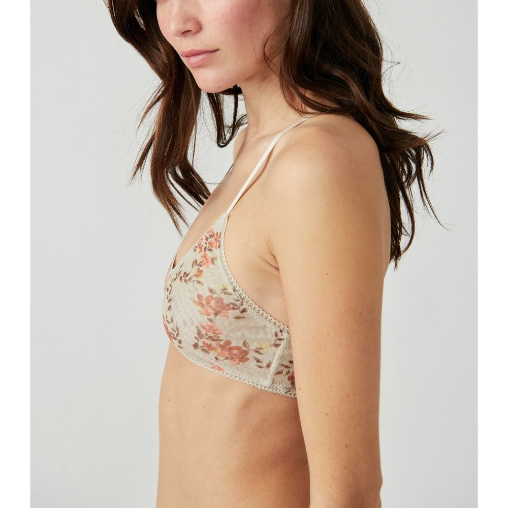 🎉LAST CHANCE🎉 FREE PEOPLE Printed Hide & Seek Bralette / Sage Combo - Picture 3 of 8